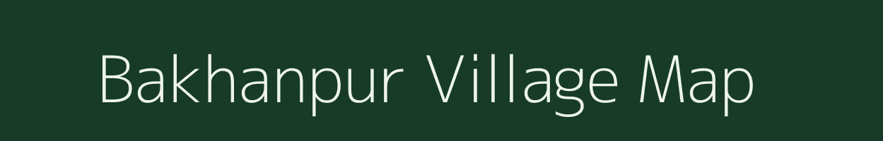 Bakhanpur village map in Odisha