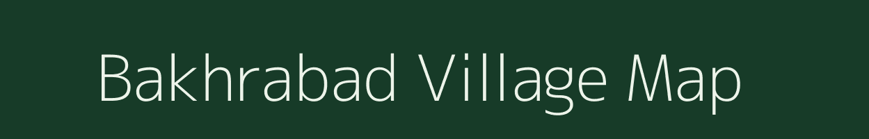 Bakhrabad village map in West Bengal