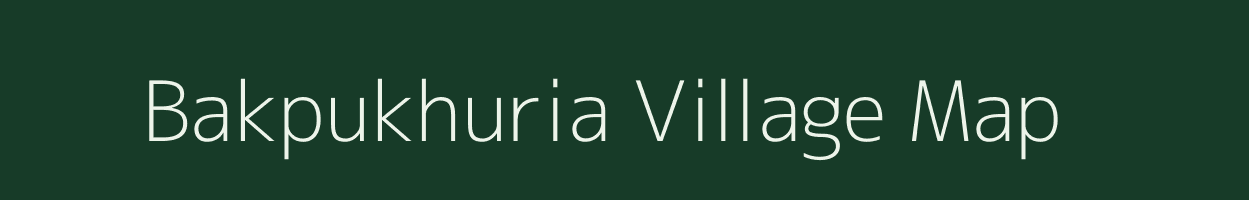 Bakpukhuria village map in West Bengal