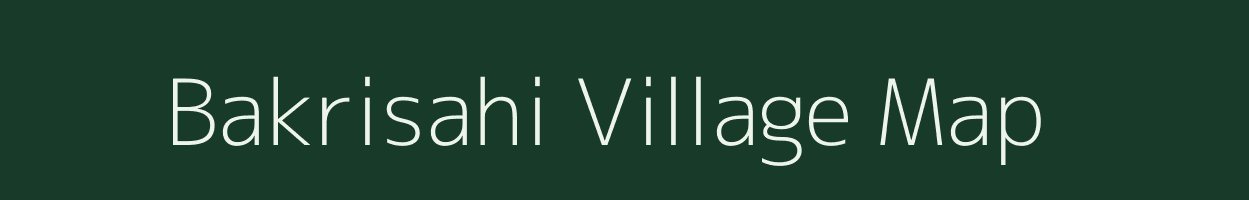 Bakrisahi village map in Odisha