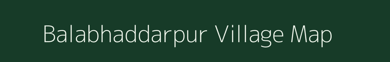 Balabhaddarpur village map in Uttar Pradesh