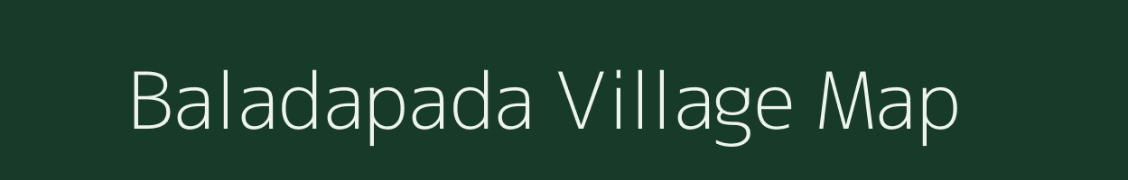 Baladapada village map in Odisha
