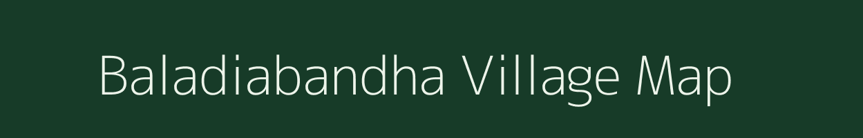 Baladiabandha village map in Odisha
