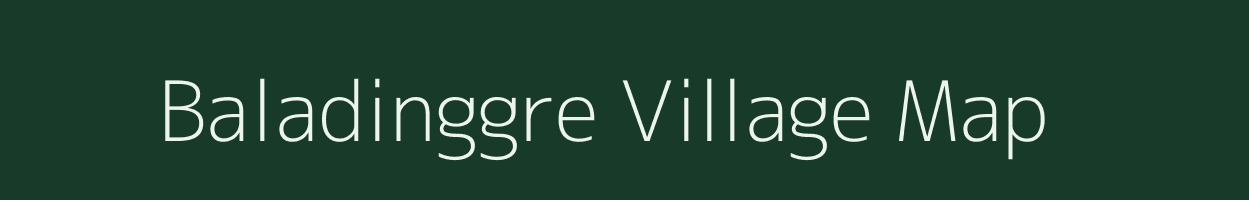 Baladinggre village map in Meghalaya