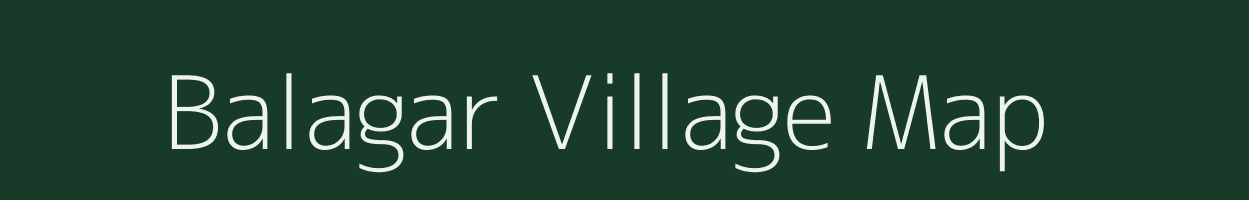 Balagar village map in West Bengal