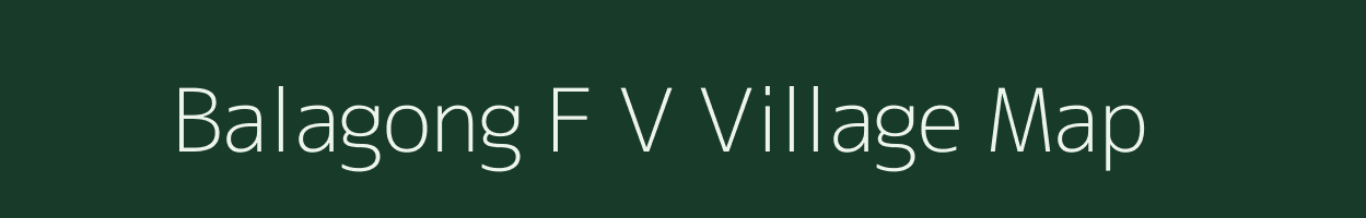 Balagong F V village map in Assam