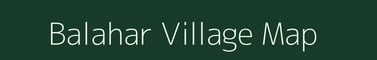 Balahar village map in West Bengal