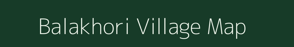 Balakhori village map in Madhya Pradesh