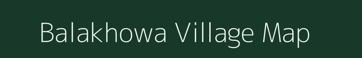 Balakhowa village map in Meghalaya