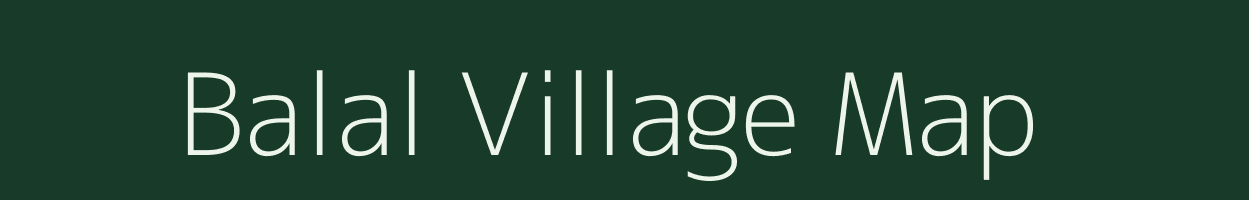 Balal village map in Rajasthan