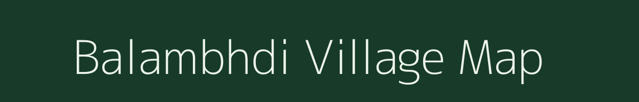 Balambhdi village map in Gujarat