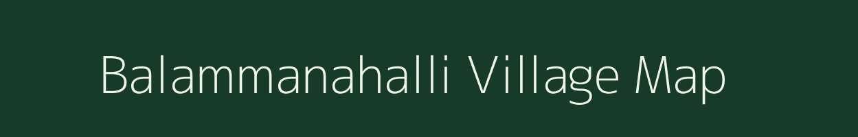 Balammanahalli village map in Karnataka