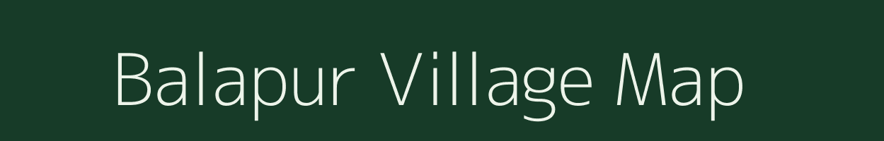 Balapur village map in Madhya Pradesh