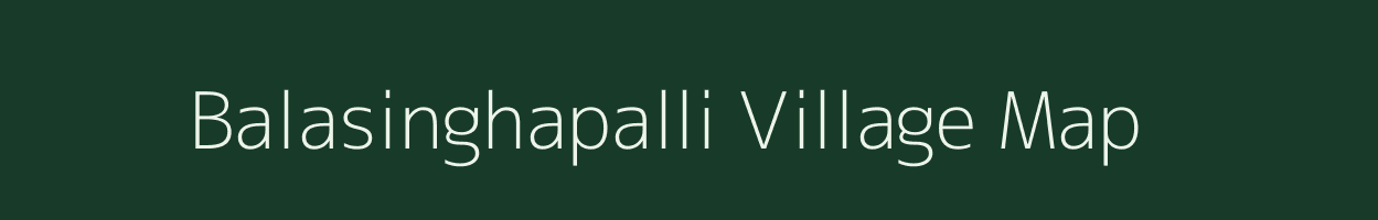 Balasinghapalli village map in Odisha