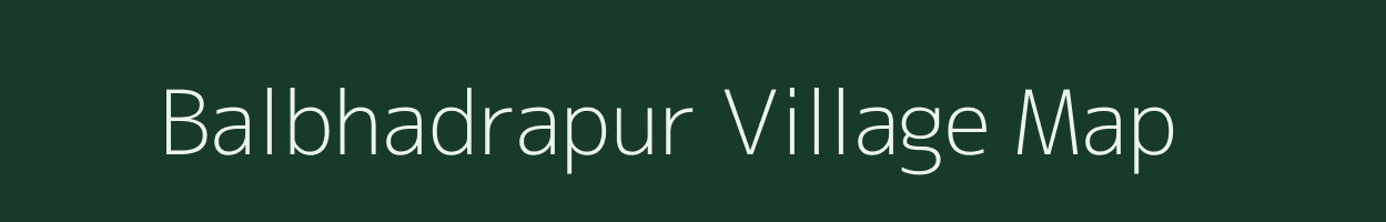 Balbhadrapur village map in West Bengal