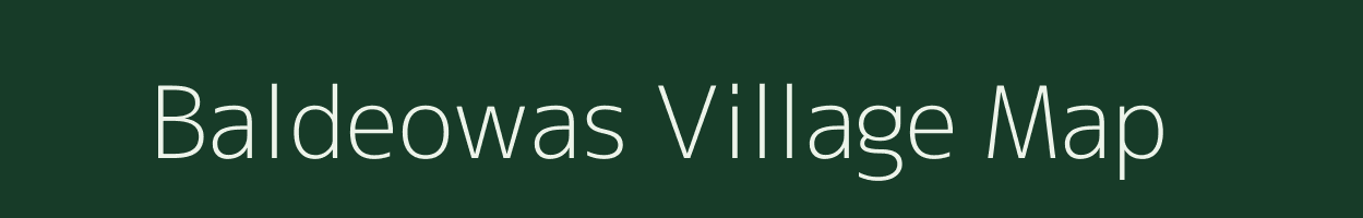 Baldeowas village map in Rajasthan