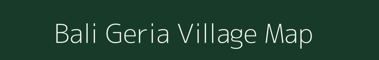 Bali Geria village map in West Bengal