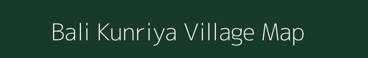 Bali Kunriya village map in Jharkhand