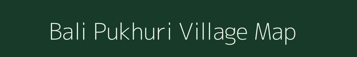 Bali Pukhuri village map in Assam