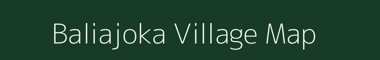 Baliajoka village map in Odisha