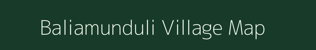 Baliamunduli village map in Odisha