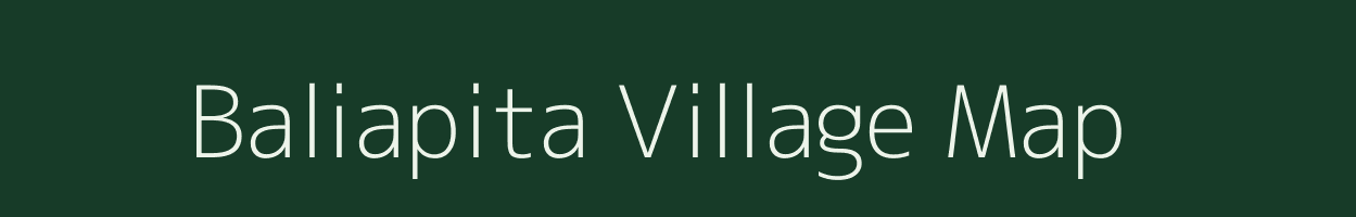 Baliapita village map in Odisha