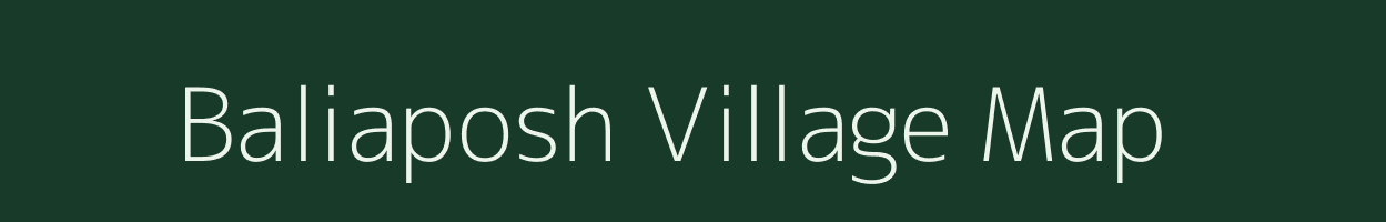 Baliaposh village map in Odisha
