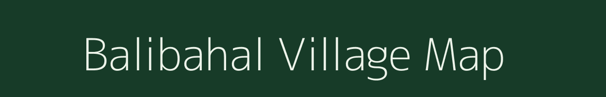 Balibahal village map in Odisha