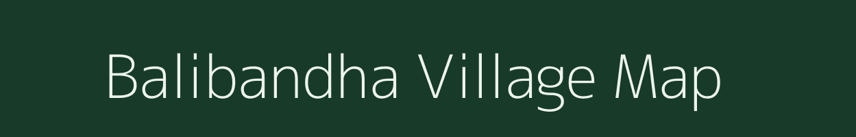 Balibandha village map in Odisha