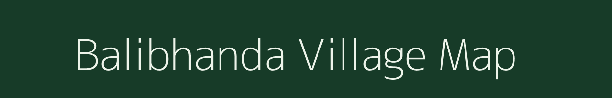 Balibhanda village map in Odisha