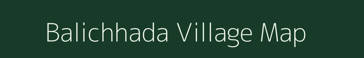 Balichhada village map in Odisha