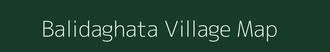 Balidaghata village map in West Bengal