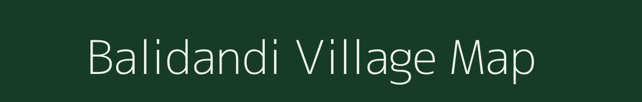 Balidandi village map in Odisha