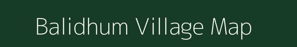 Balidhum village map in Tripura