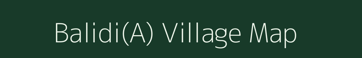 Balidi(A) village map in Odisha