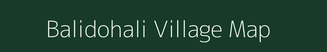Balidohali village map in Odisha