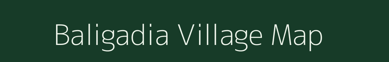 Baligadia village map in Odisha