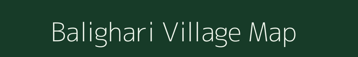 Balighari village map in West Bengal