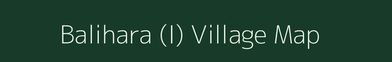 Balihara (I) village map in West Bengal