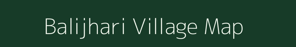 Balijhari village map in Odisha