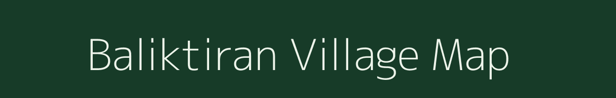 Baliktiran village map in Odisha