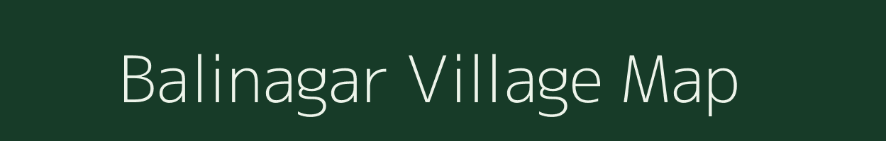 Balinagar village map in West Bengal