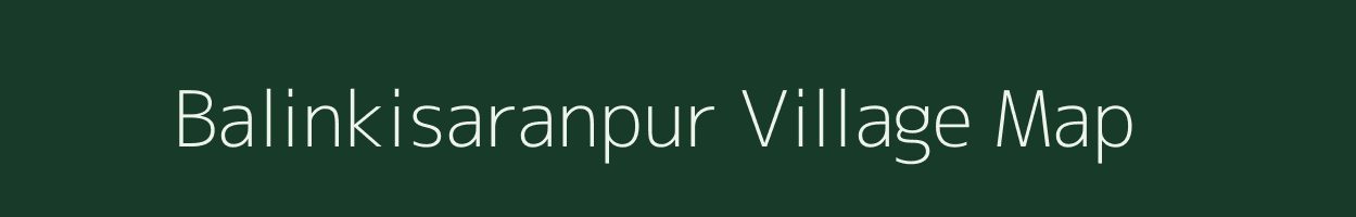 Balinkisaranpur village map in Odisha