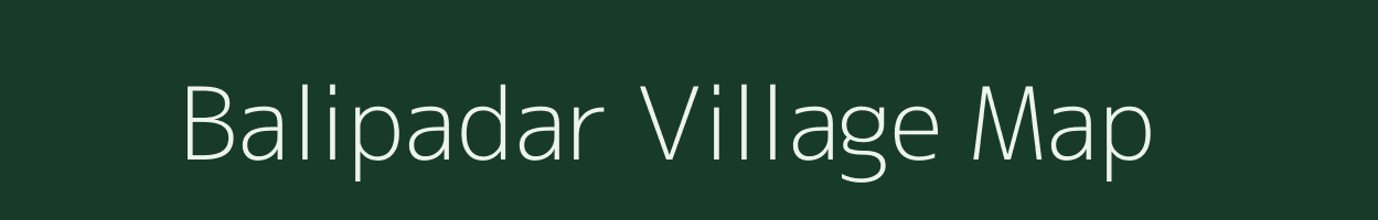 Balipadar village map in Odisha