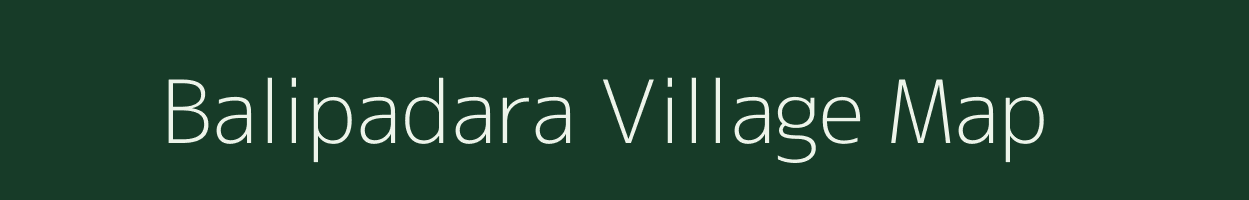 Balipadara village map in Odisha