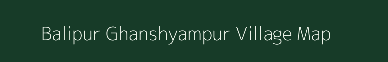 Balipur Ghanshyampur village map in Uttar Pradesh
