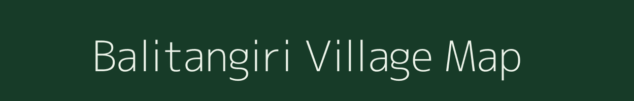 Balitangiri village map in Odisha