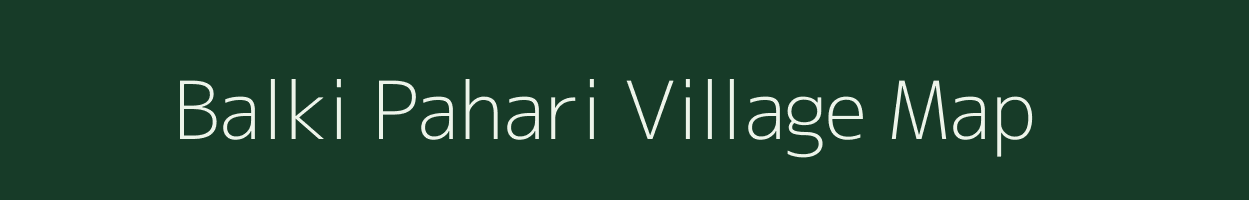 Balki Pahari village map in Jharkhand