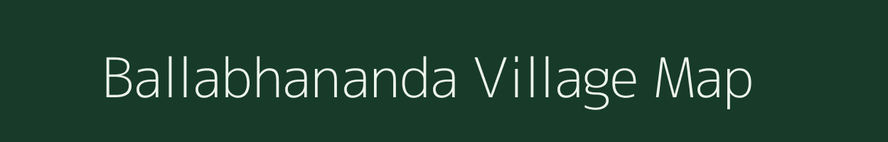 Ballabhananda village map in Odisha