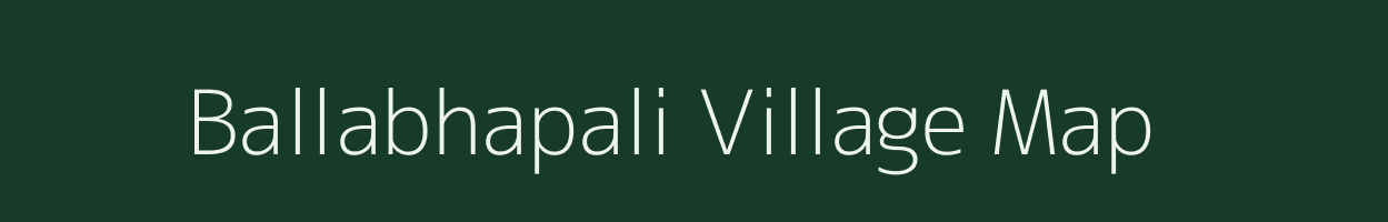 Ballabhapali village map in Odisha